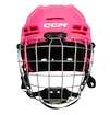 Kask hokejowy CCM Tacks 70 Combo Pink Junior