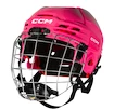 Kask hokejowy CCM Tacks 70 Combo Pink Junior