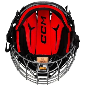 Kask hokejowy CCM Tacks 70 Combo Red Youth