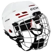 Kask hokejowy CCM Tacks 70 Combo White Junior