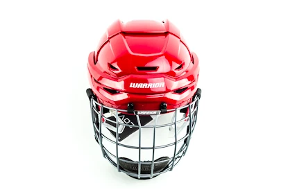 Kask hokejowy Warrior Covert CF 80 Combo Red Senior L