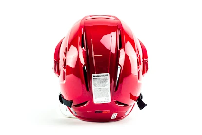 Kask hokejowy Warrior Covert CF 80 Combo Red Senior L