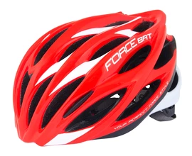 Kask rowerowy Force BAT red