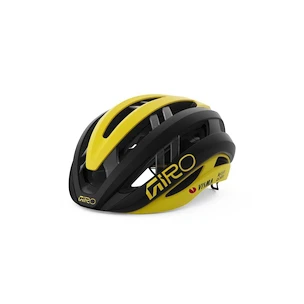 Kask rowerowy Giro Aries  Spherical Mat Black/Yellow Visma