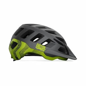 Kask rowerowy Giro   Radix Mat Metalic Black/Lime  M