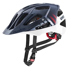 Kask rowerowy Uvex Quatro CC Deep Space-White Mat (S4100260200)