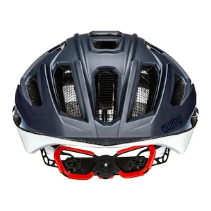 Kask rowerowy Uvex Quatro CC Deep Space-White Mat (S4100260200) 52 - 57 cm