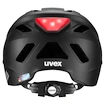 Kask rowerowy Uvex Urban Planet LED Black Matt (S4100650100)