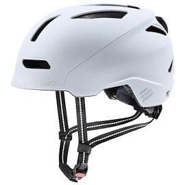 Kask rowerowy Uvex Urban Planet LED Cloud Matt (S4100650200)