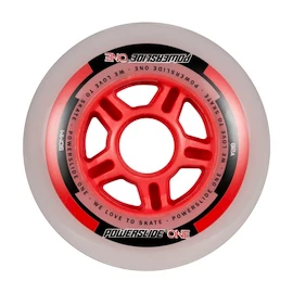 Kółka z łożyskami Powerslide One Complete 100 mm 82A + ABEC 5 + 8 mm Spacer 8 pcs