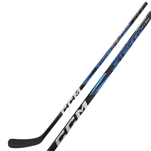 Kompozytowy kij hokejowy CCM JetSpeed FT7 PRO Blue Intermediate 29 prawa ręka w dół, flex 65