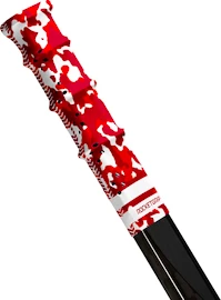 Końcówka kija hokejowego RocketGrip Hole Camo Grip Red