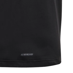 Koszulka chłopięca adidas Aeroready Graphic Tee Black 140 cm