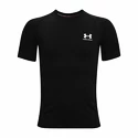 Koszulka chłopięca Under Armour HeatGear SS Black