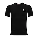 Koszulka chłopięca Under Armour HeatGear SS Black XS