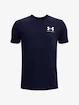 Koszulka chłopięca Under Armour  SPORTSTYLE LEFT CHEST SS-NVY