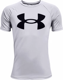 Koszulka chłopięca Under Armour Tech Big Logo SS Grey