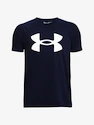 Koszulka chłopięca Under Armour  Tech Big Logo SS-NVY L