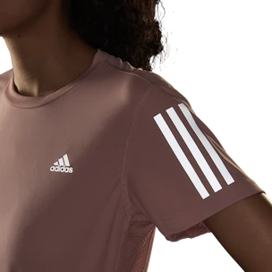 Koszulka damska adidas Own The Run Tee Wonder Mauve XS