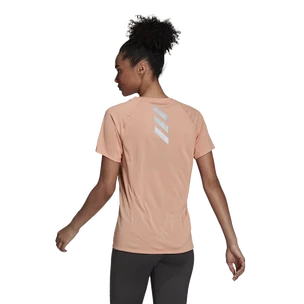 Koszulka damska adidas  Runner Tee Ambient Blush