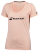 Koszulka damska Babolat  Exercise Babolat Tee Tropical Peach