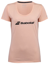 Koszulka damska Babolat Exercise Babolat Tee Tropical Peach