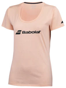 Koszulka damska Babolat  Exercise Babolat Tee Tropical Peach