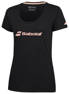 Koszulka damska Babolat  Exercise Babolat Tee Women Black