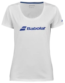 Koszulka damska Babolat Exercise Babolat Tee Women White