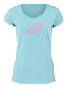 Koszulka damska Babolat  Exercise Flag Tee Women Angel Blue S