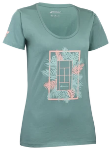 Koszulka damska Babolat  Exercise Message Tee Women Trellis