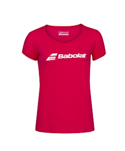 Koszulka damska Babolat  Exercise Tee Red S