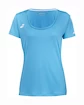 Koszulka damska Babolat  Play Cap Sleeve Top Women Cyan Blue