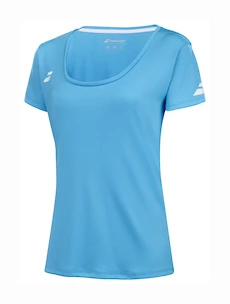 Koszulka damska Babolat  Play Cap Sleeve Top Women Cyan Blue