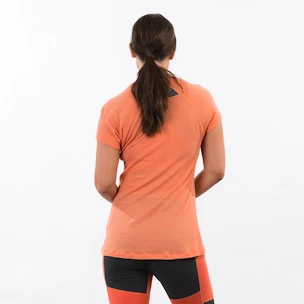 Koszulka damska Bergans  Floyen Wool Tee Orange