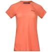 Koszulka damska Bergans  Floyen Wool Tee Orange XS