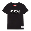 Koszulka damska CCM 125 Anniversary SS Tee Black L