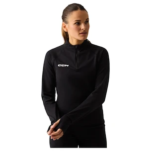 Koszulka damska CCM Outdoor Thermal LS Shirt Black