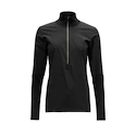 Koszulka damska Devold  Running Cover Woman Zip Neck Caviar L