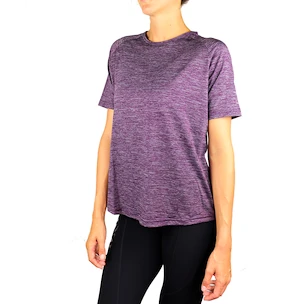 Koszulka damska Endurance  Athlecia Pasew Melange Seamless Tee Purple 36