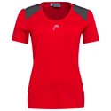 Koszulka damska Head  Club 22 Tech T-Shirt Women Red