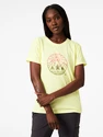 Koszulka damska Helly Hansen  Skog Recycled Graphic Tee Fadded Yallow