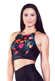 Koszulka damska MadMax Flower Power Crop Top MSW315