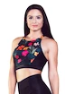 Koszulka damska MadMax  Flower Power Crop Top MSW315 L