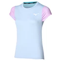 Koszulka damska Mizuno  Charge Printed Tee  Halogen Blue