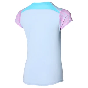 Koszulka damska Mizuno  Charge Printed Tee  Halogen Blue M