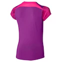 Koszulka damska Mizuno  Charge Printed Tee  Purple Magic