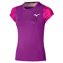 Koszulka damska Mizuno  Charge Printed Tee  Purple Magic