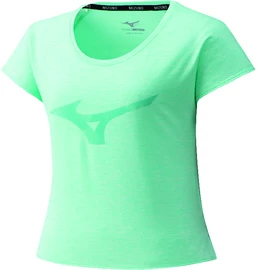 Koszulka damska Mizuno Core RB Graphic Tee green