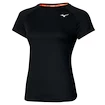 Koszulka damska Mizuno  Dry Aero Flow Tee Black S